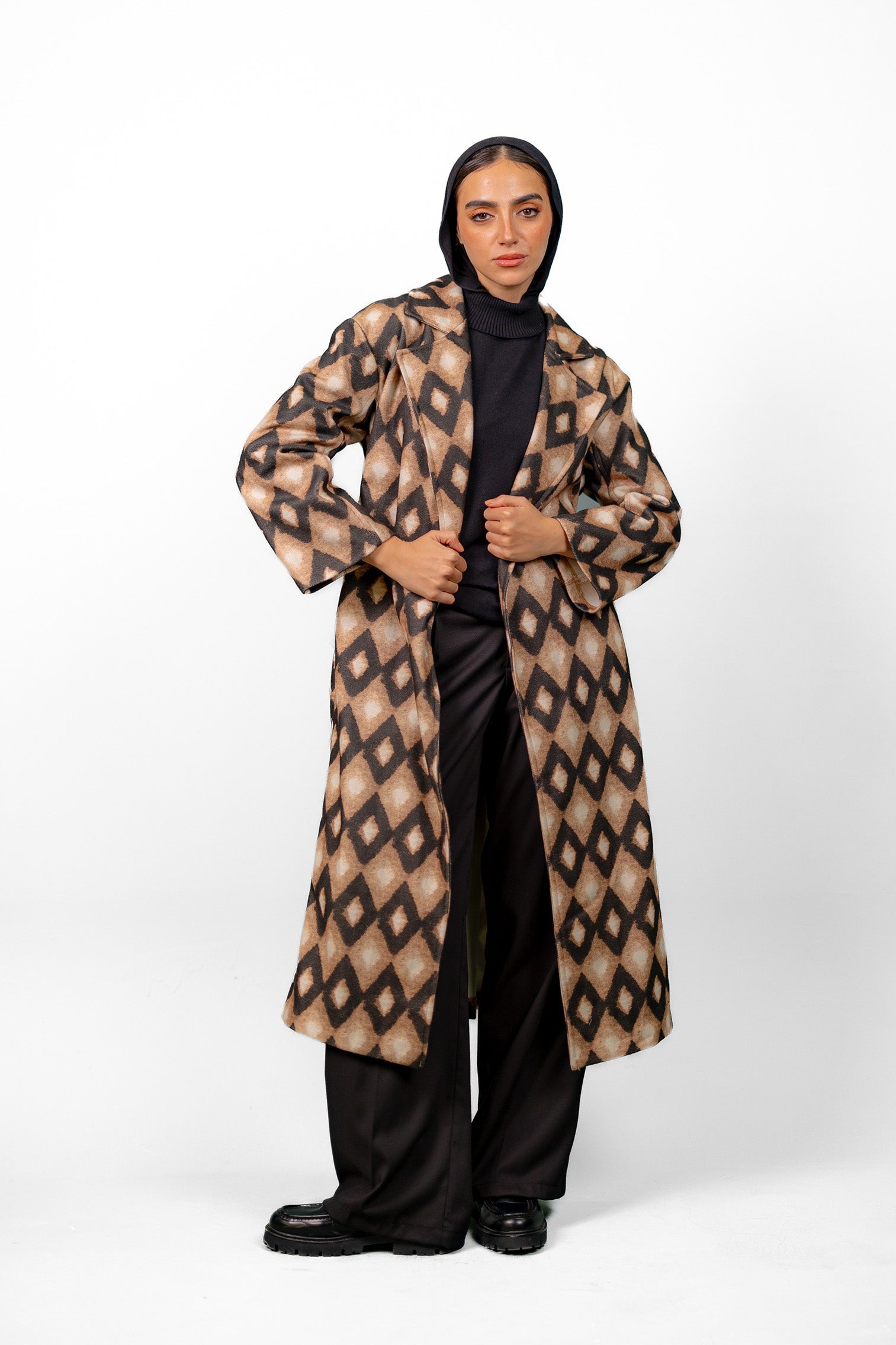 WOOL BLENDED COAT