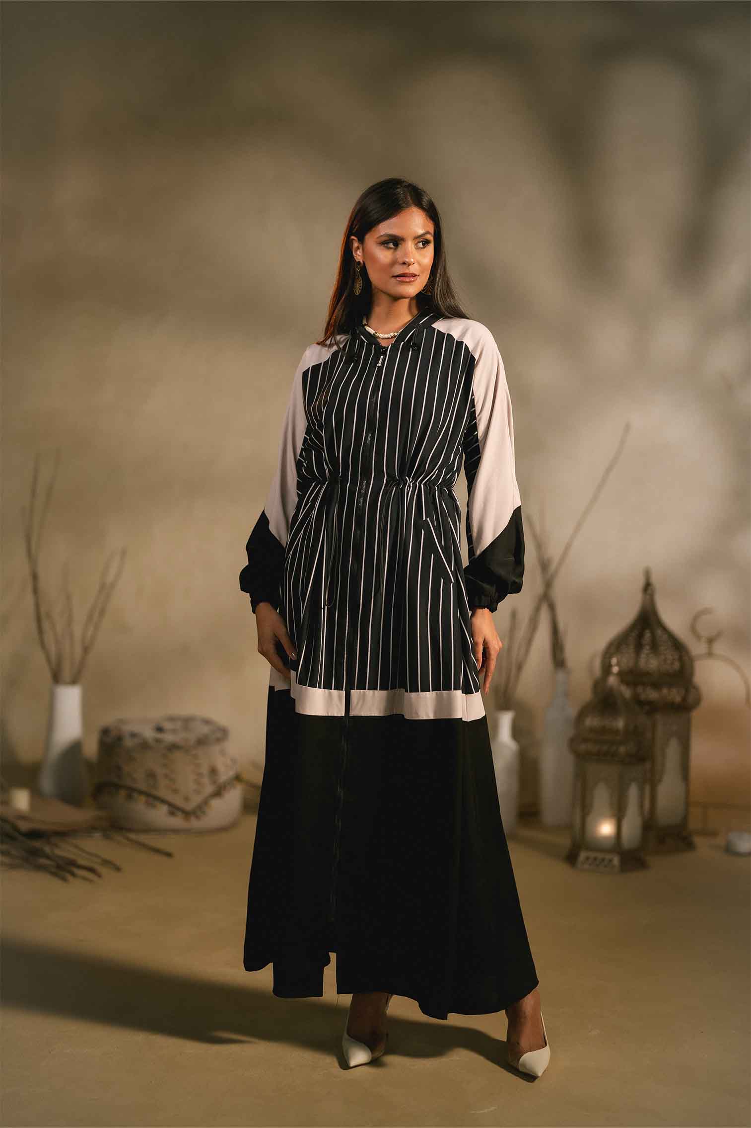 عباية حريرية