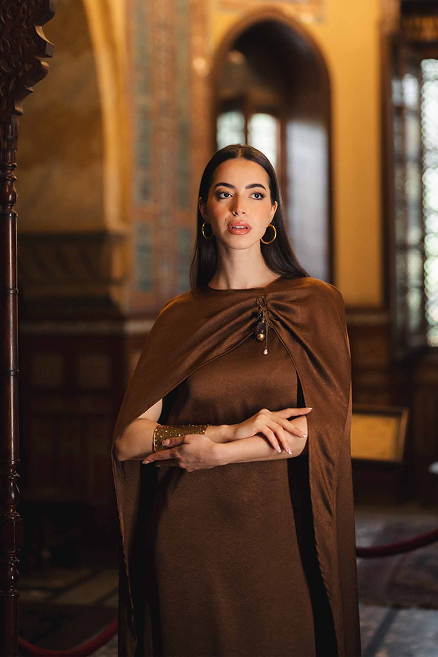 Satin Abaya