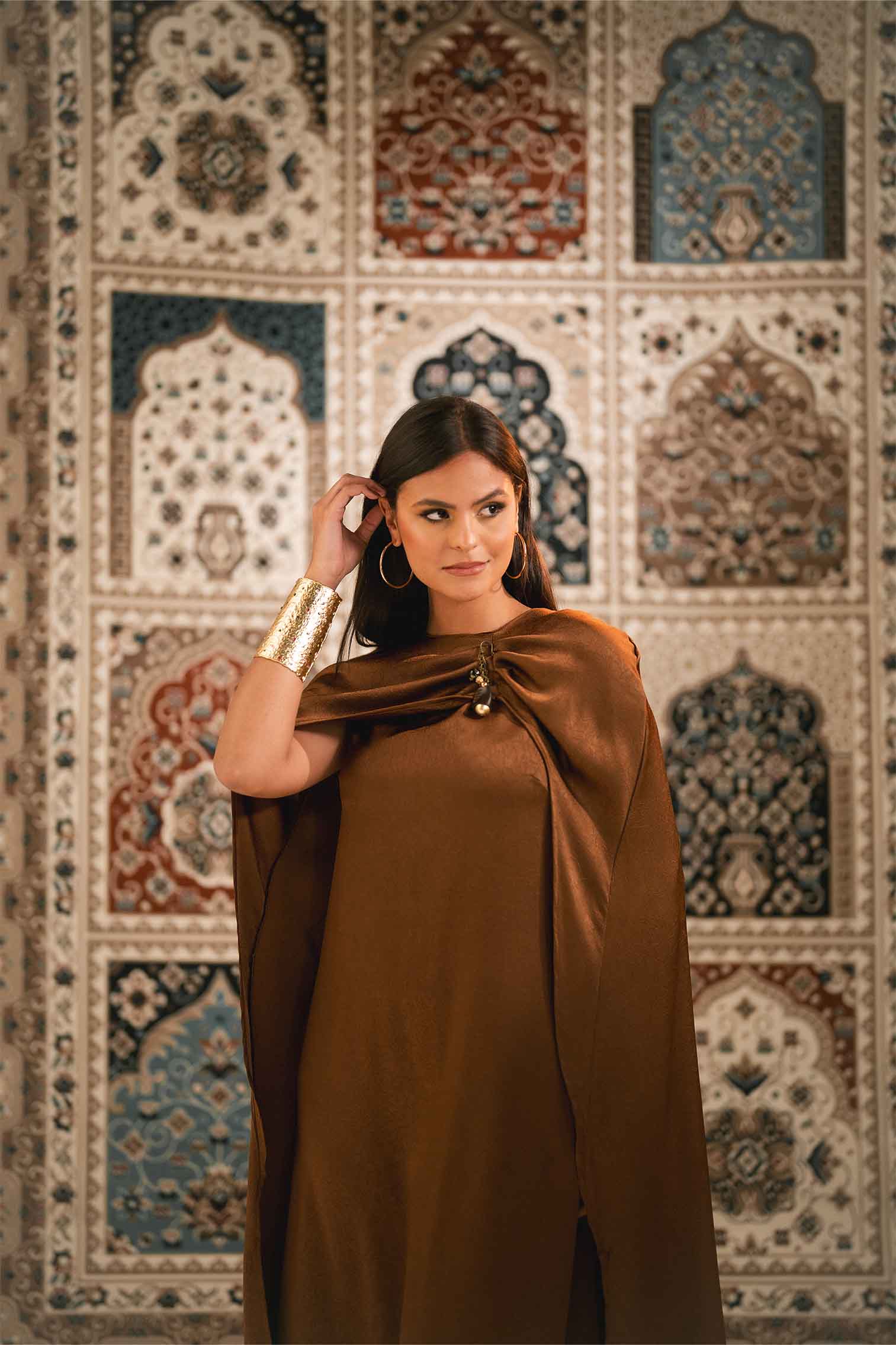 Satin Abaya