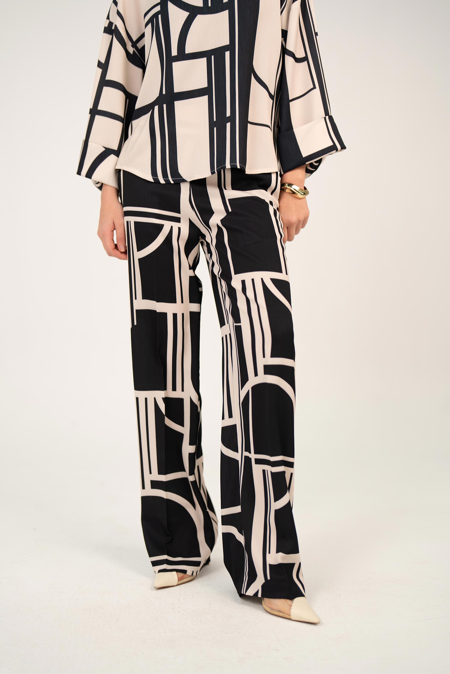 Printed pants