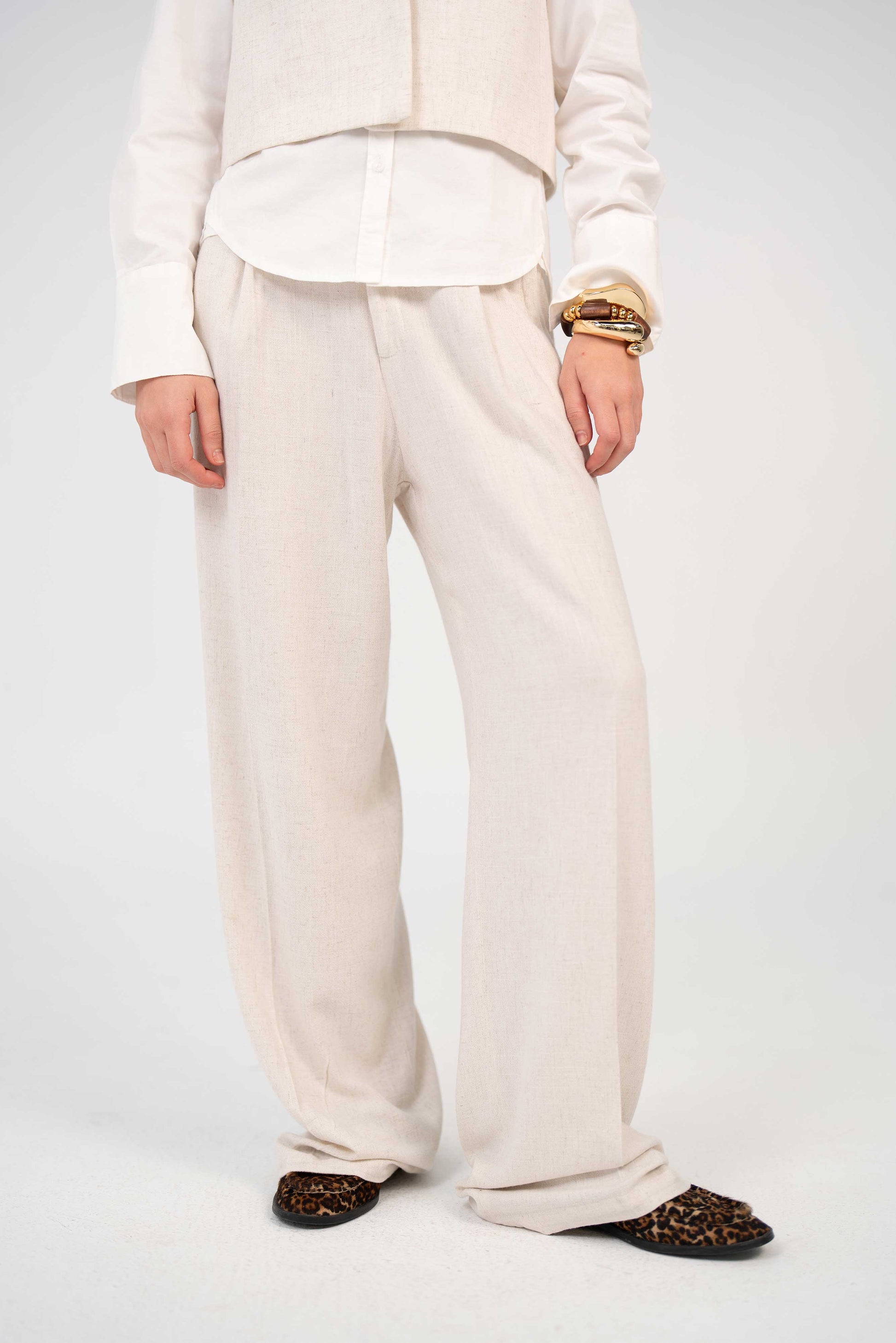 LINEN PANTS BELT