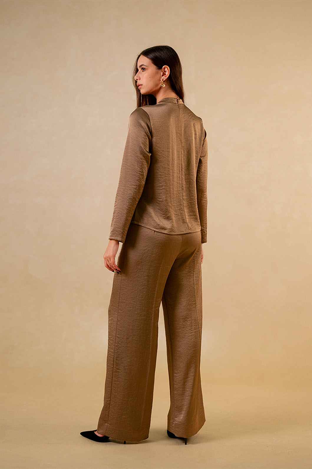 SATIN PANTS