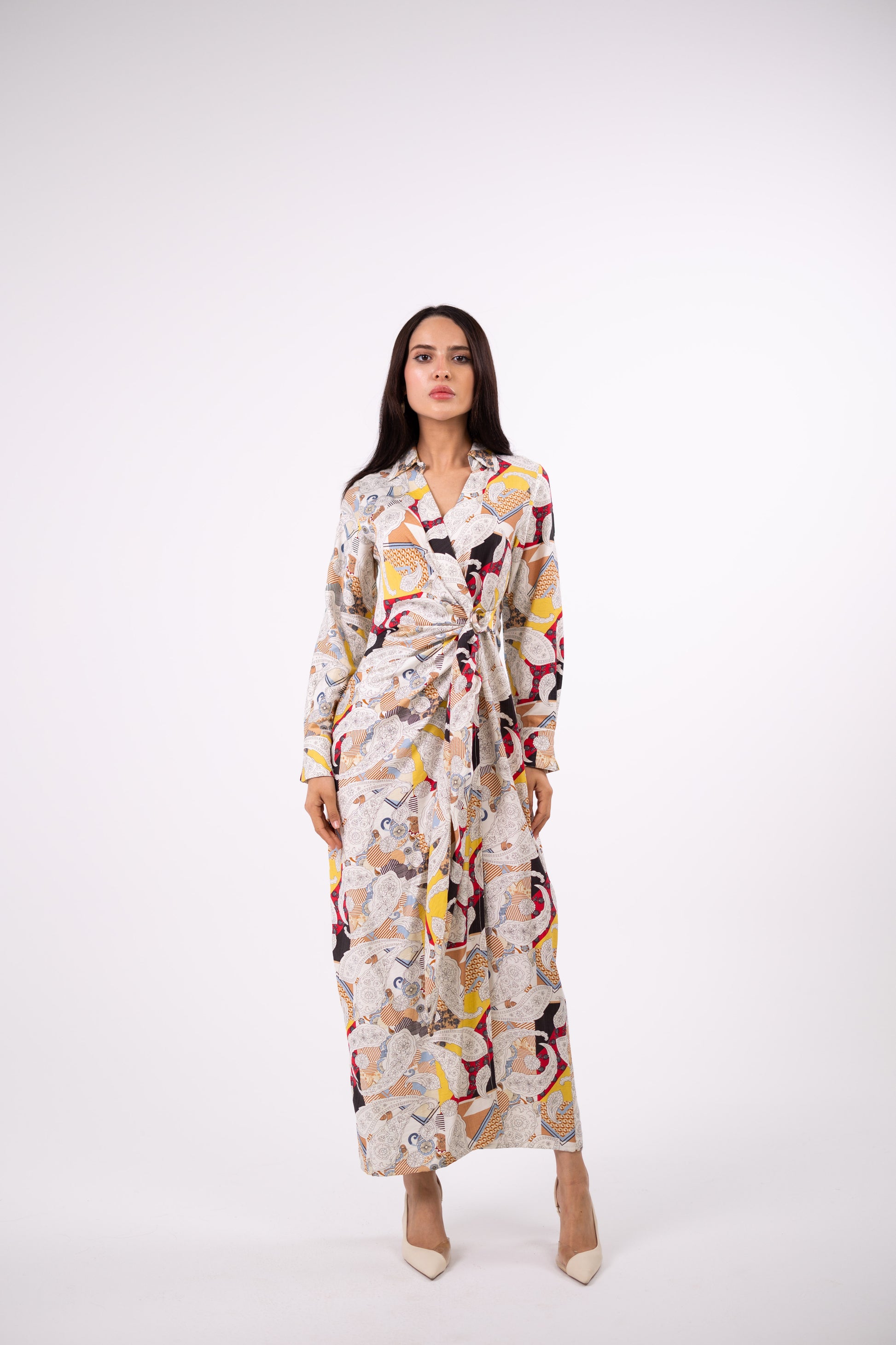 PRINTED DRESS