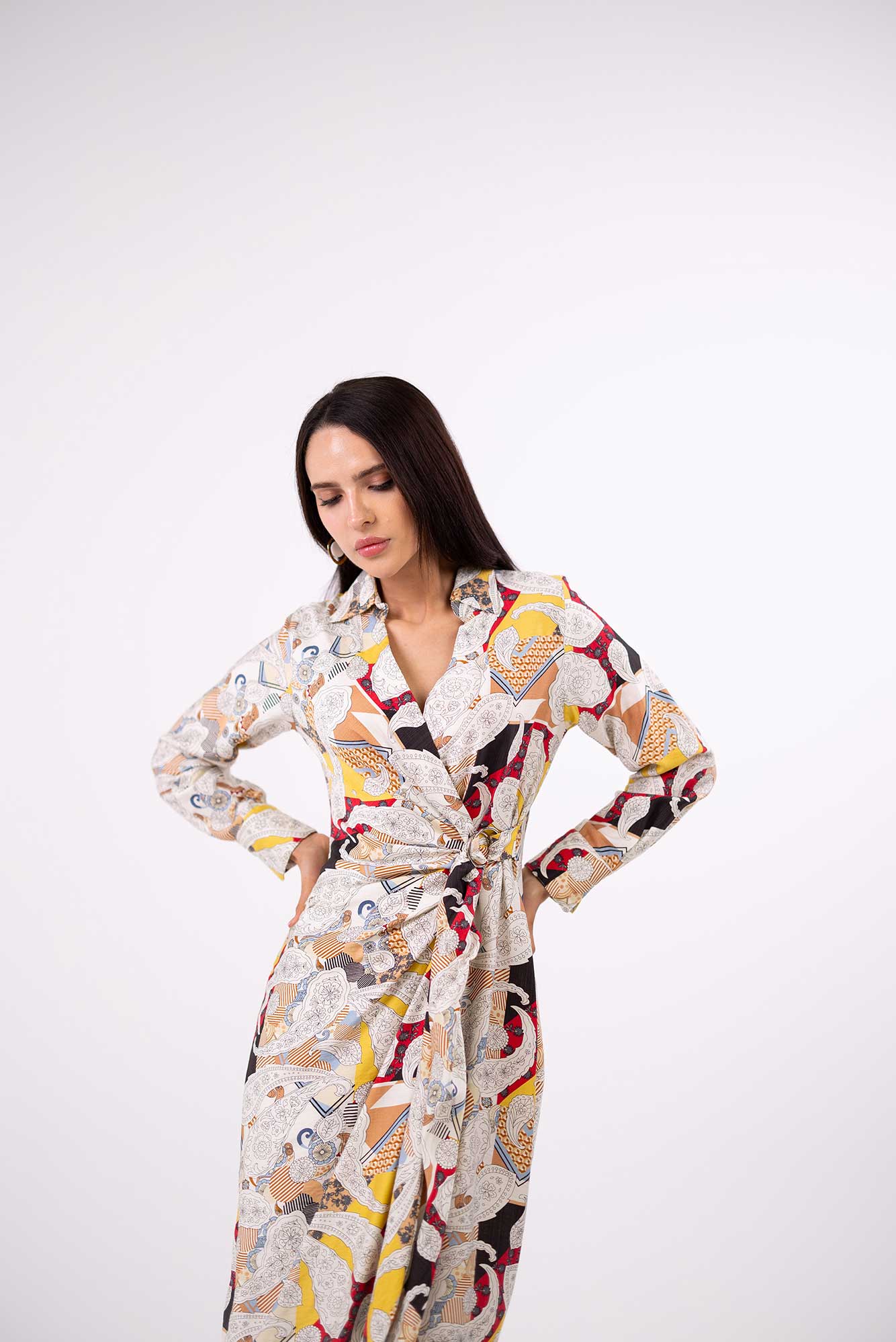 PRINTED DRESS
