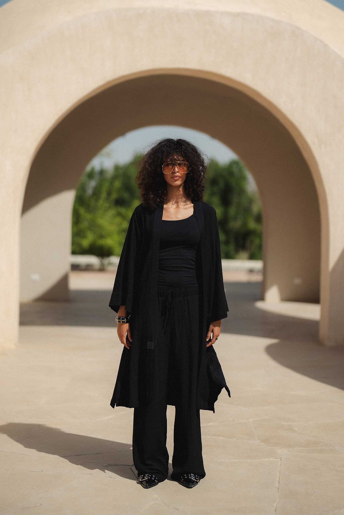 Textured Pants